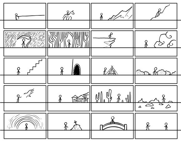 Drawing for laser cutting.